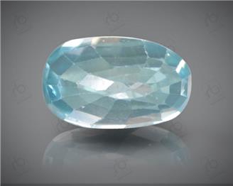 Natural Blue Zircon Certified  4.07CTS-10856